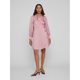 Vila Коктейлна рокля Enna 14084510 Розов Regular Fit