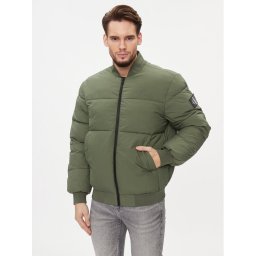 Calvin Klein Jeans Преходно яке J30J324072 Зелен Regular Fit