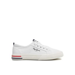 Pepe Jeans Гуменки Brady Basic G PGS30561 Бял