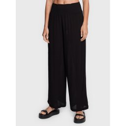 Lauren Ralph Lauren Текстилни панталони 20151090 Черен Regular Fit