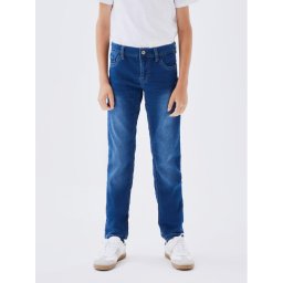 NAME IT Дънки 13209038 Син Slim Fit