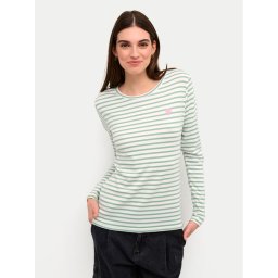 Kaffe Блуза Liddy 10502821 Зелен Regular Fit