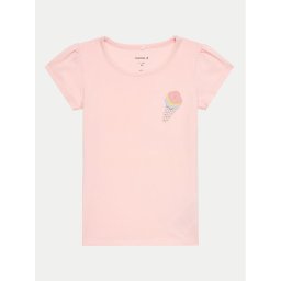 NAME IT Тишърт Fedora 13228633 Розов Regular Fit
