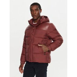 Tommy Hilfiger Пухено яке MW0MW36569 Бордо Regular Fit