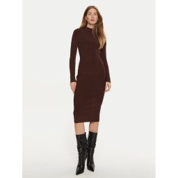 Marciano Guess Плетена рокля 4BGK45 5036Z Кафяв Regular Fit