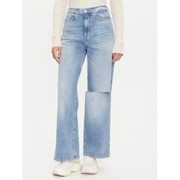 Tommy Jeans Дънки Claire DW0DW19608 Син Wide Leg