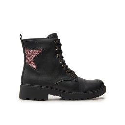 Geox Ботуши Jr Casey J9420G 0BCEW C9B8W S Черен