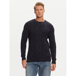 Guess Пуловер M4BR19 Z3HD1 Тъмносин Regular Fit