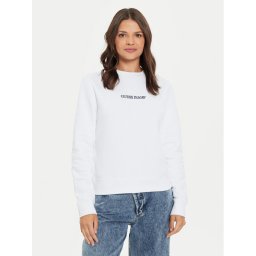 Guess Jeans Суитшърт W4YQ10 KC811 Бял Regular Fit
