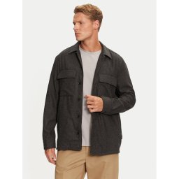 Marc O'Polo Риза-яке 429 0194 74138 Сив Loose Fit
