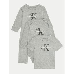 Calvin Klein Jeans Детски комплект IN0IN00212 Сив Regular Fit