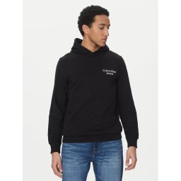Calvin Klein Jeans Суитшърт Eclipse J30J325159 Черен Regular Fit