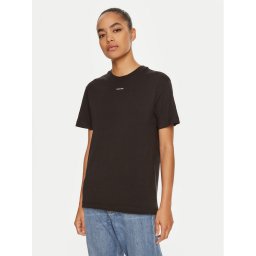 Calvin Klein Тишърт Nano Logo K20K207519 Черен Regular Fit