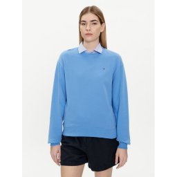 Tommy Hilfiger Суитшърт Flag WW0WW41246 Син Regular Fit