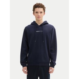 Tom Tailor Denim Суитшърт 1033580 Тъмносин Regular Fit