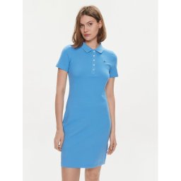 Tommy Hilfiger Ежедневна рокля 1985 WW0WW37853 Син Slim Fit