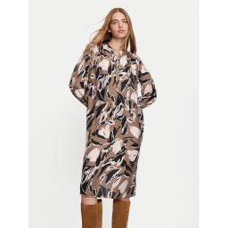 Fransa Ежедневна рокля Ariana 20614313 Кафяв Loose Fit