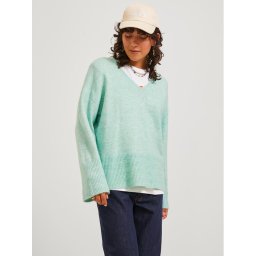 JJXX Пуловер Lica 12246506 Зелен Regular Fit