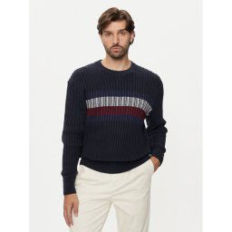 Tommy Hilfiger Пуловер MW0MW37246 Тъмносин Regular Fit