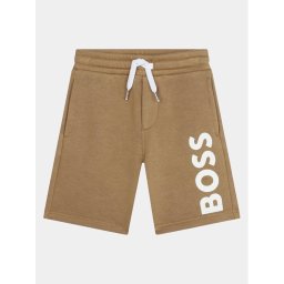 Boss Спортни шорти J50580 S Бежов Regular Fit