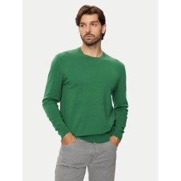 United Colors Of Benetton Пуловер 10CVU1N60 Зелен Regular Fit