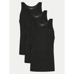 Tommy Hilfiger Комплект потници без ръкави UM0UM03387 Черен Regular Fit