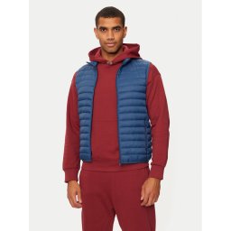 United Colors Of Benetton Елек 2BA2UJ005 Син Regular Fit