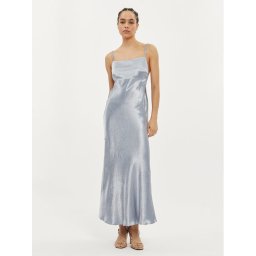 Max Mara Leisure Коктейлна рокля Baden 2416221088 Син Regular Fit