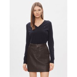 Tommy Hilfiger Пуловер WW0WW42049 Тъмносин Regular Fit