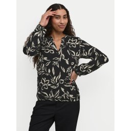 Kaffe Блуза Ditte 10507919 Черен Regular Fit