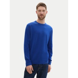Tom Tailor Пуловер 1039810 Син Regular Fit