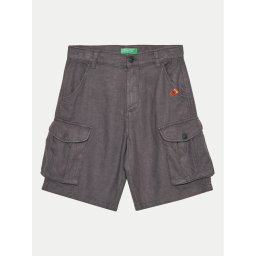 United Colors Of Benetton Шорти от плат 424RC902X Сив Regular Fit