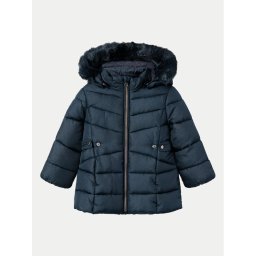 NAME IT Зимно яке 13231151 Тъмносин Regular Fit