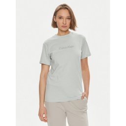 Calvin Klein Тишърт Hero Logo K20K205448 Зелен Regular Fit