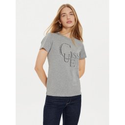 Guess Тишърт W4BI16 I3Z14 Сив Regular Fit
