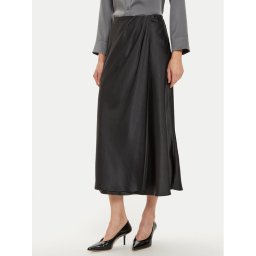 Guess Миди пола Anastasia W4BD56 WGIG2 Черен Regular Fit