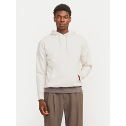 Jack & Jones Суитшърт Hakkai 12256841 Бежов Relaxed Fit