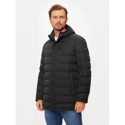 KARL LAGERFELD Пухено яке 505028 544593 Черен Regular Fit