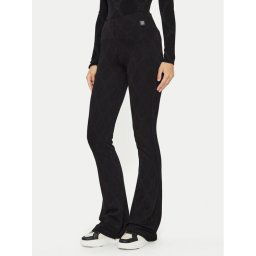 Hugo Текстилни панталони Nalentine 50517151 Черен Slim Fit