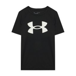 Under Armour Тишърт UA Tech Big Logo SS 1363283 Черен Regular Fit