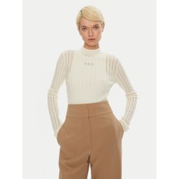 Boss Поло Fatirami 50523736 Екрю Slim Fit