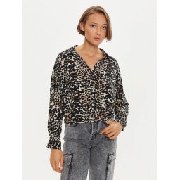 ONLY Риза Mezzy 15345191 Черен Regular Fit