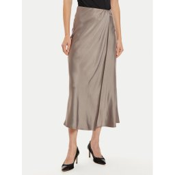 Guess Миди пола Anastasia W4BD56 WGIG2 Бежов Regular Fit