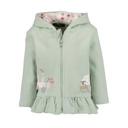 Blue Seven Суитшърт 957069 X Зелен Regular Fit