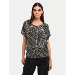 Kaffe Блуза Amber 10508257 Черен Relaxed Fit