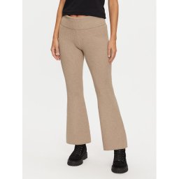 Guess Текстилни панталони W4BB53 Z3K92 Бежов Regular Fit