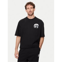 KARL LAGERFELD Тишърт 755099 542270 Черен Regular Fit