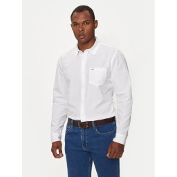 Guess Jeans Риза M4YH35 WGCF1 Бял Slim Fit