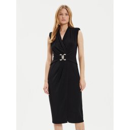 Joseph Ribkoff Коктейлна рокля 242711 Черен Slim Fit