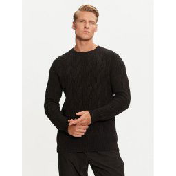Guess Пуловер M4BR19 Z3HD1 Черен Regular Fit